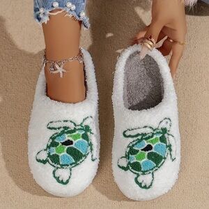 Turtle Indoor Outdoor Slippers